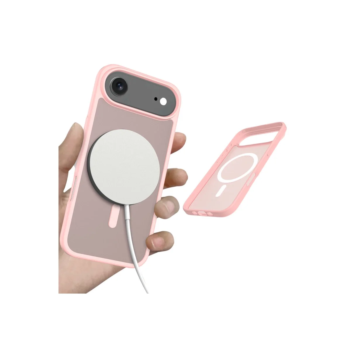 Joko Apple İphone 17 Air Jota Magsafe Kapak - Pudra Joko Apple İphone 17 Air Jota Magsafe Kapak - Pudra