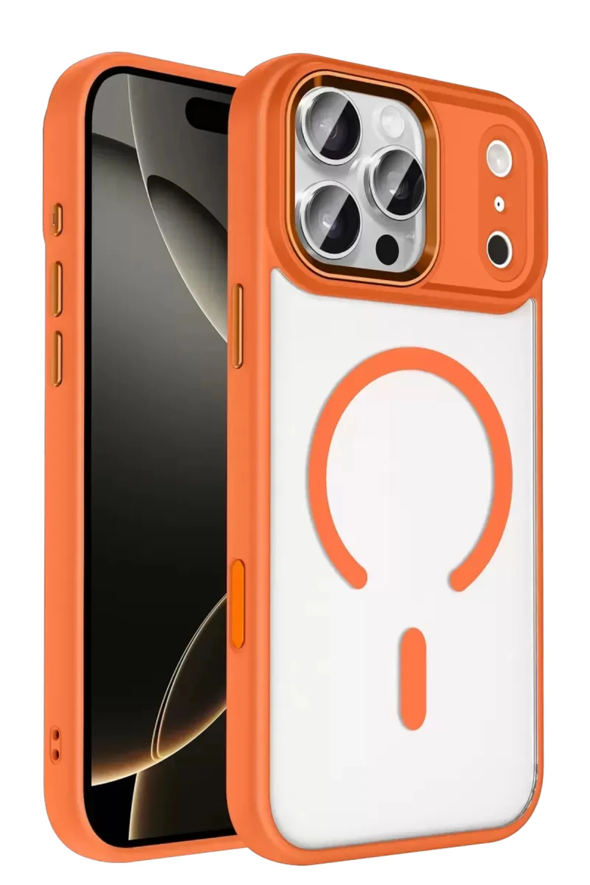 Joko Apple İphone 17 Pro Max Terea Magsafe Kapak - Turuncu