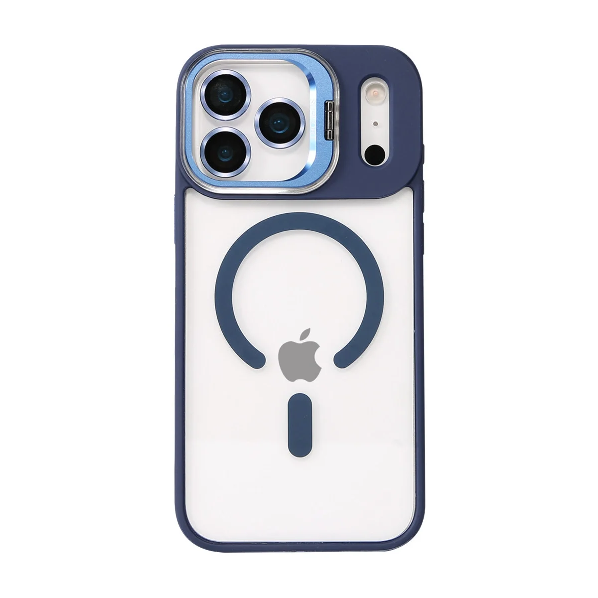Joko Apple İphone 17 Pro Max Remim Lensli Magsafe Standlı Kapak - Lacivert