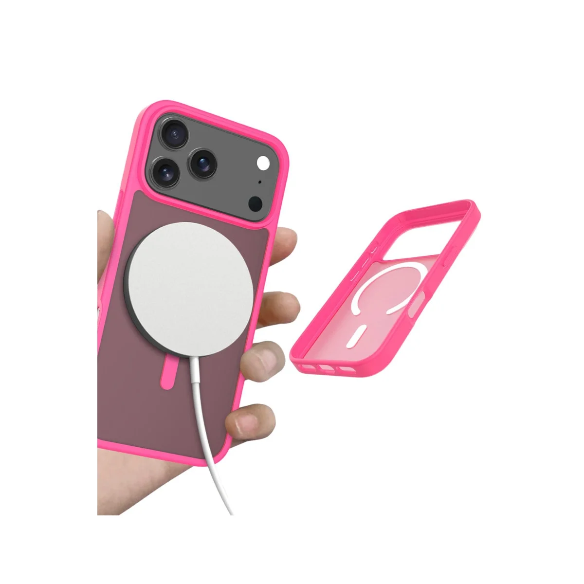 Joko Apple İphone 17 Pro Jota Magsafe Kapak - Rose Joko Apple İphone 17 Pro Jota Magsafe Kapak - Rose