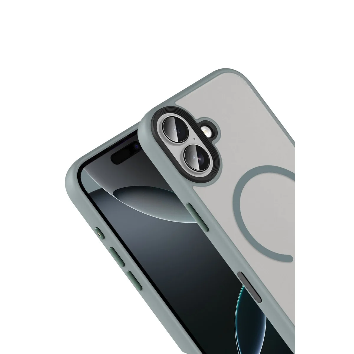 Joko Apple İphone 17 Megane Magsafe Kapak - Titan Gri