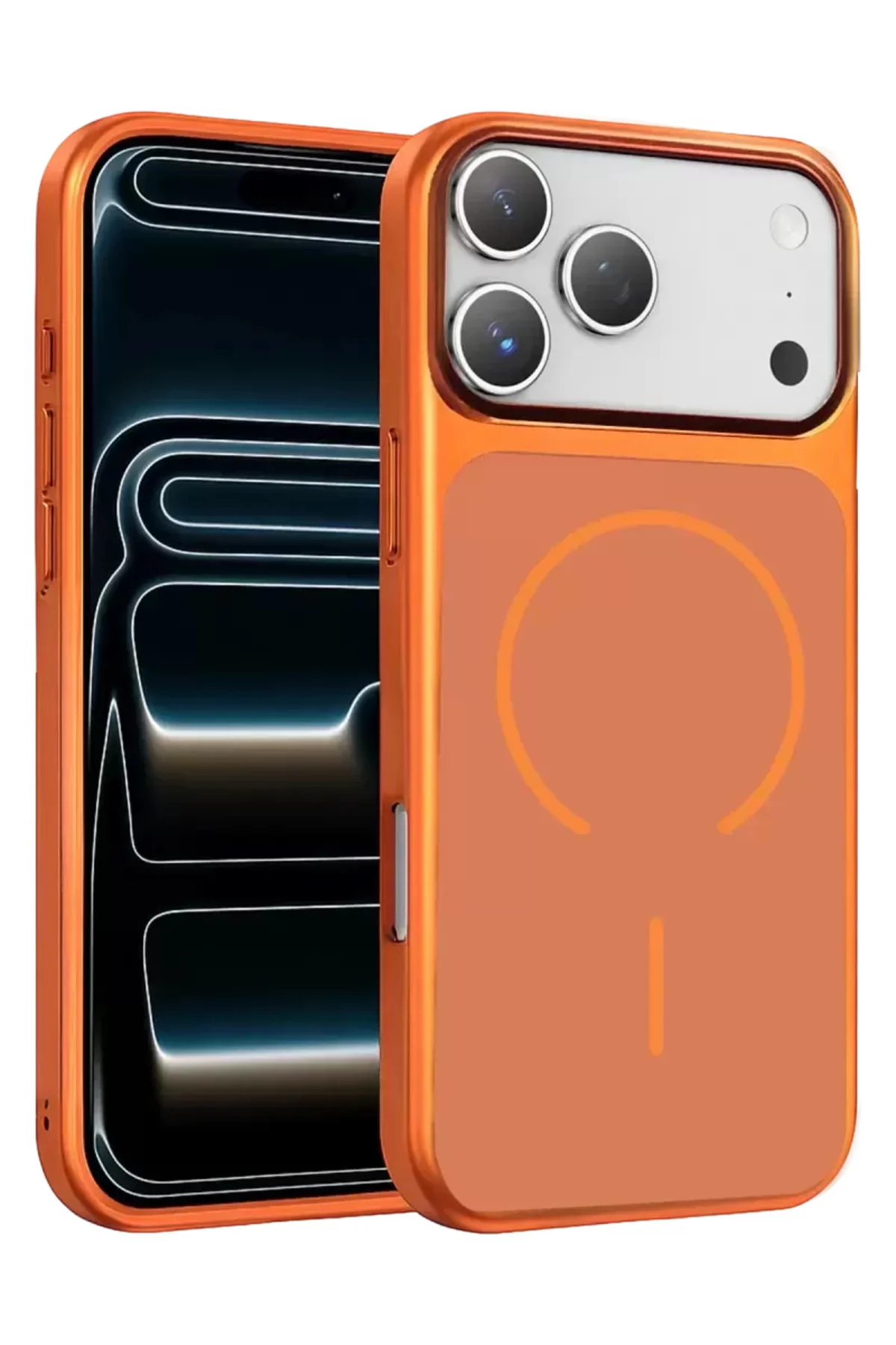Joko Apple İphone 17 Pro Rush Magsafe Kapak - Turuncu