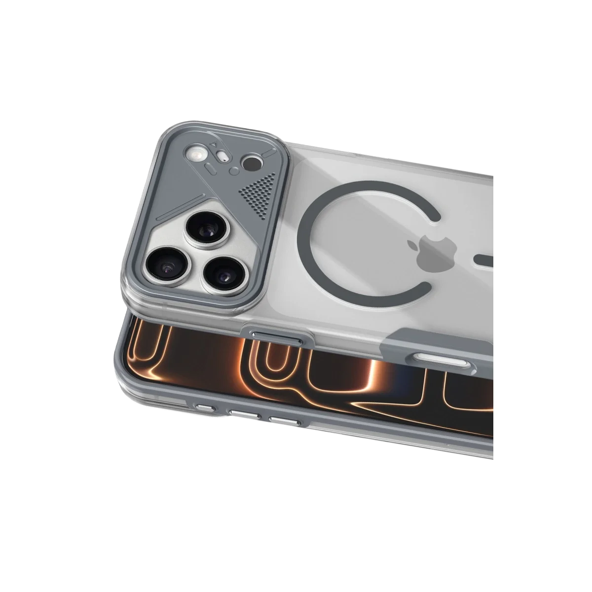Joko Apple İphone 17 Pro Zinko Magsafe Kapak - Titan Gri Joko Apple İphone 17 Pro Zinko Magsafe Kapak - Titan Gri