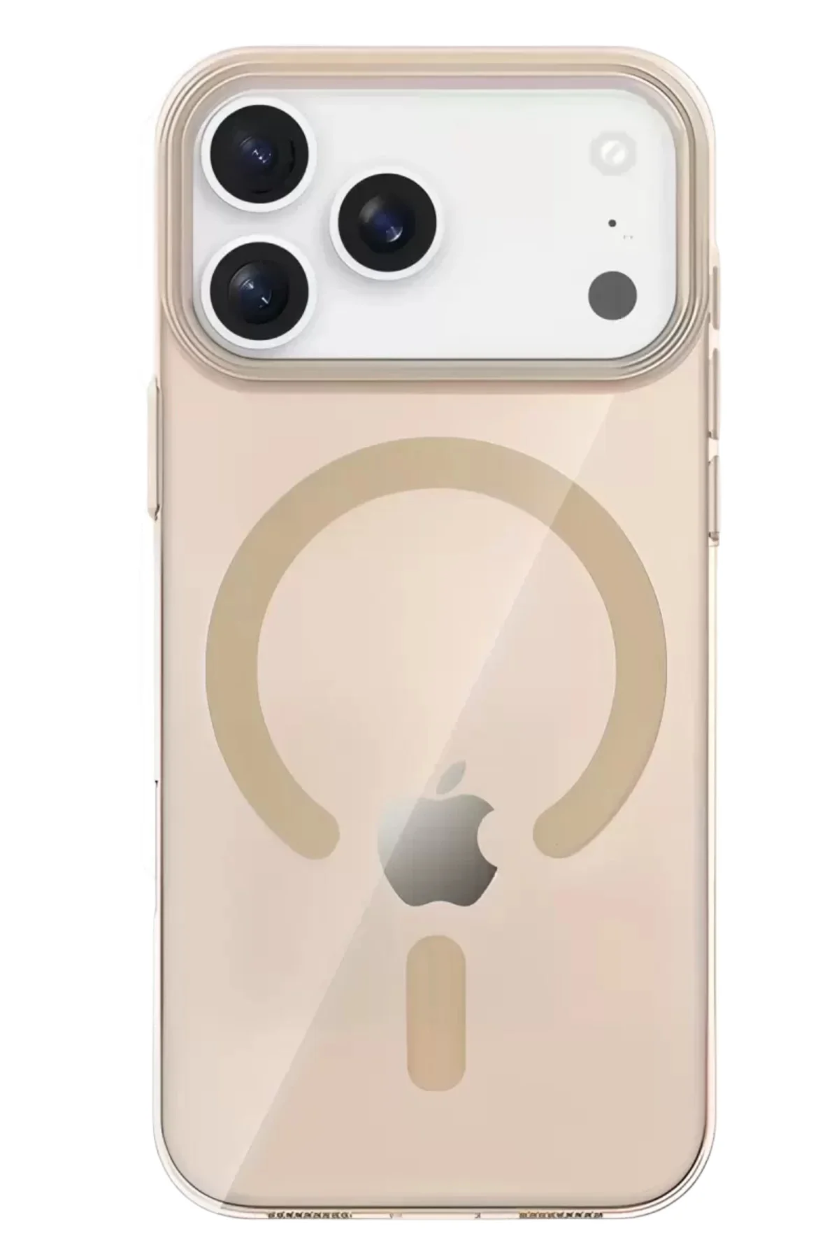 Joko Apple İphone 17 Pro Pc Blank Magsafe Kapak - Çöl Titanyum
