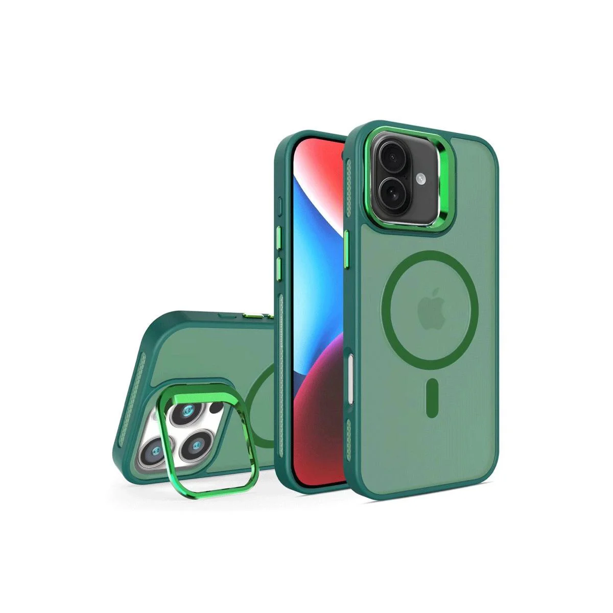 Joko Flet Lens MagSafe Kapak - iPhone 16 Plus ile Uyumlu Koyu Yeşil Kamera Lens Koruma Kılıfı Fiyatı, Yorumları ve Özellikleri