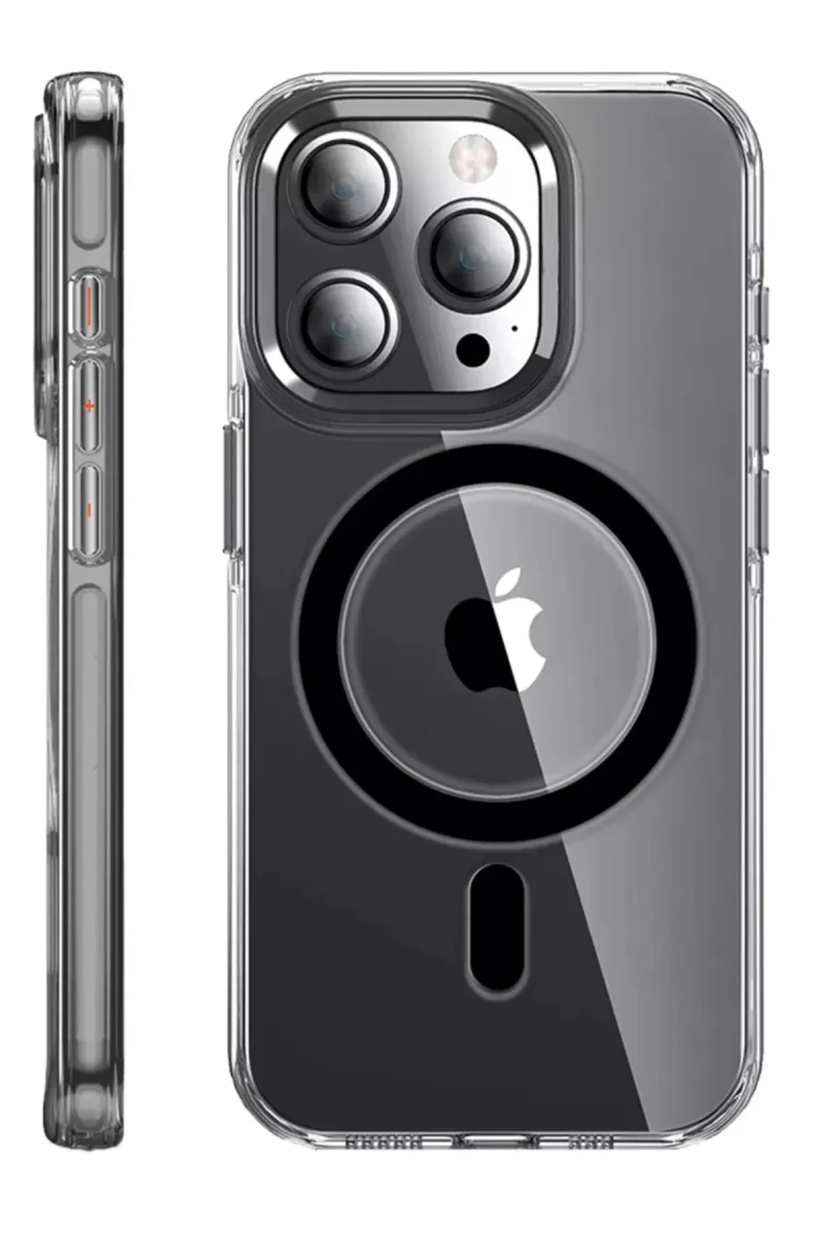 Joko İphone 14 Pro Kılıf Crystal Magsafe Kapak - Siyah