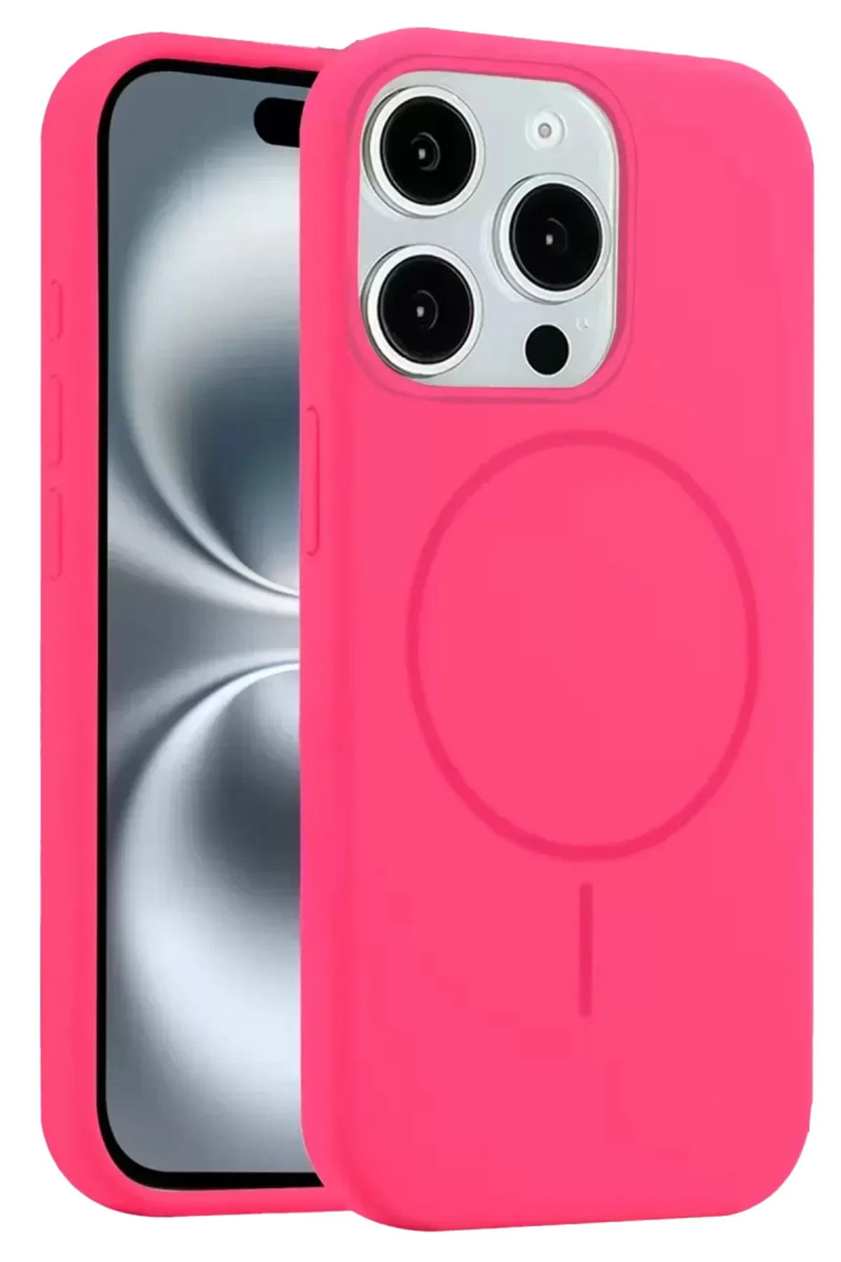 Joko İphone 14 Pro Max Kılıf Jully Magsafe Kapak - Pembe