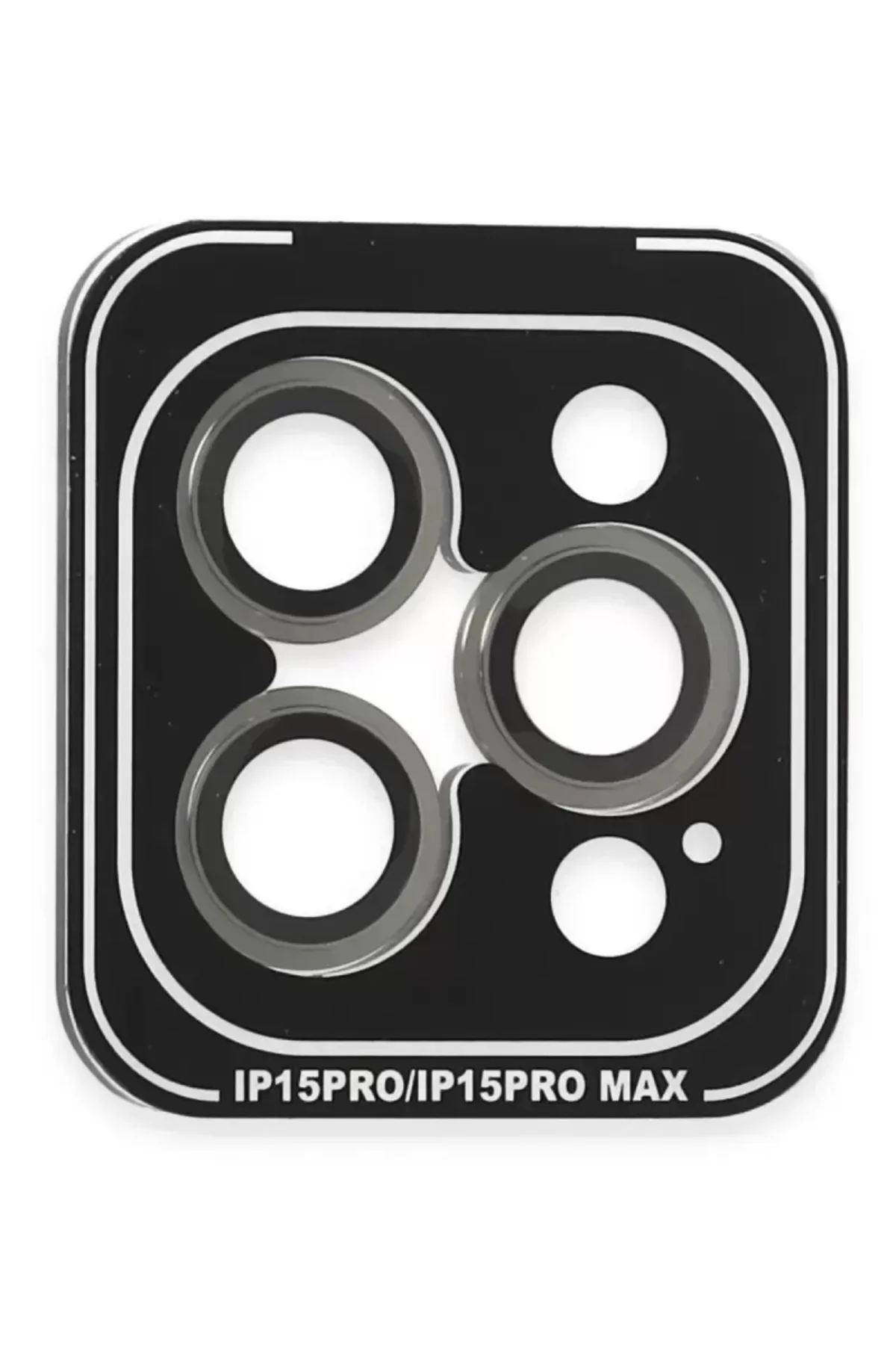 Joko İphone 15 Pro Max Pvd Metal Kamera Lens - Gri