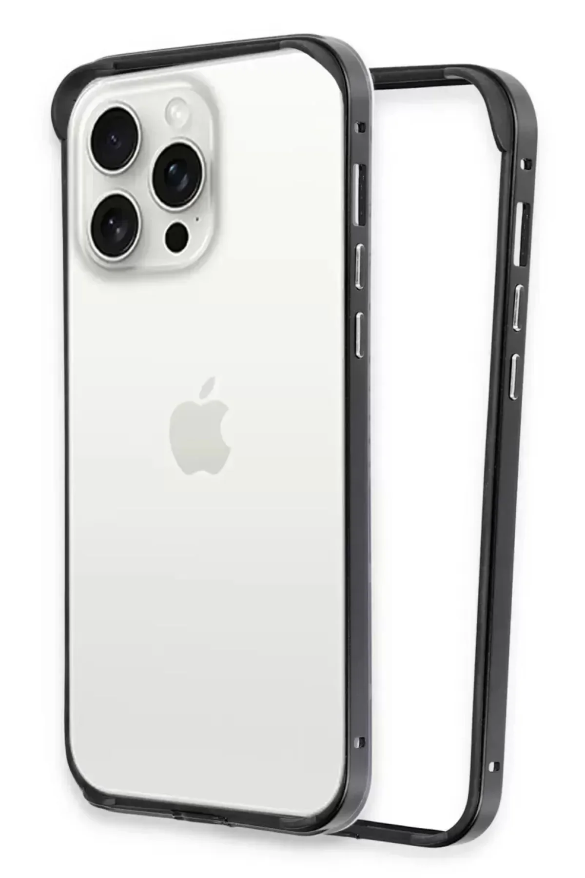 Joko İphone 15 Pro Max Land Bumper Koruma Kapak - Siyah