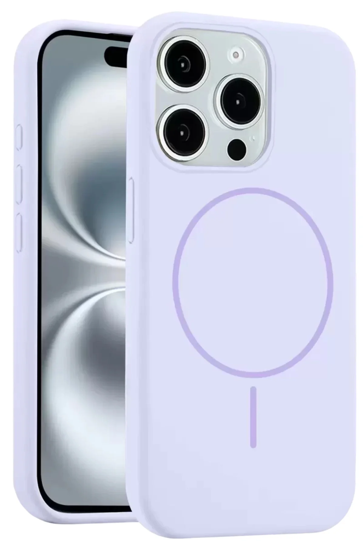 Joko İphone 15 Pro Max Kılıf Jully Magsafe Kapak - Lila