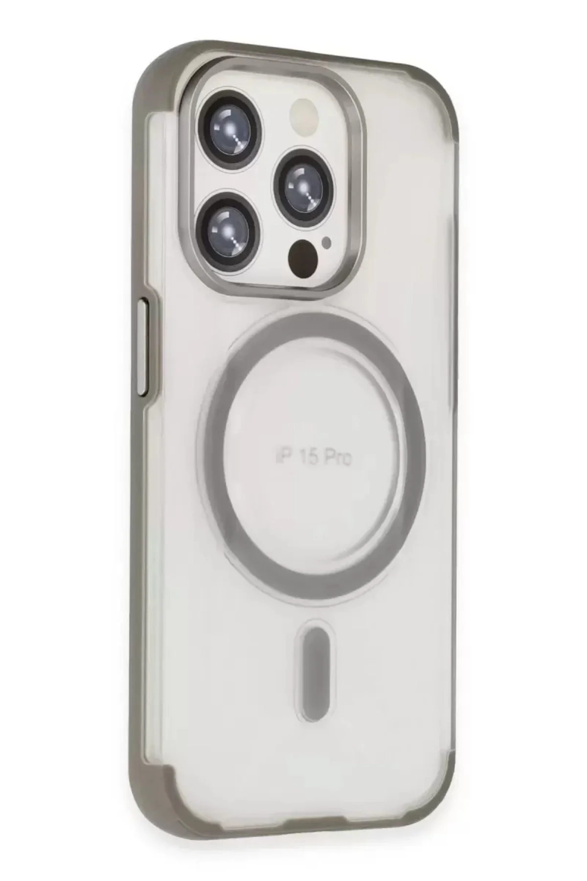 Joko İphone 15 Pro Max Hilton Magsafe Kapak - Titan Gri