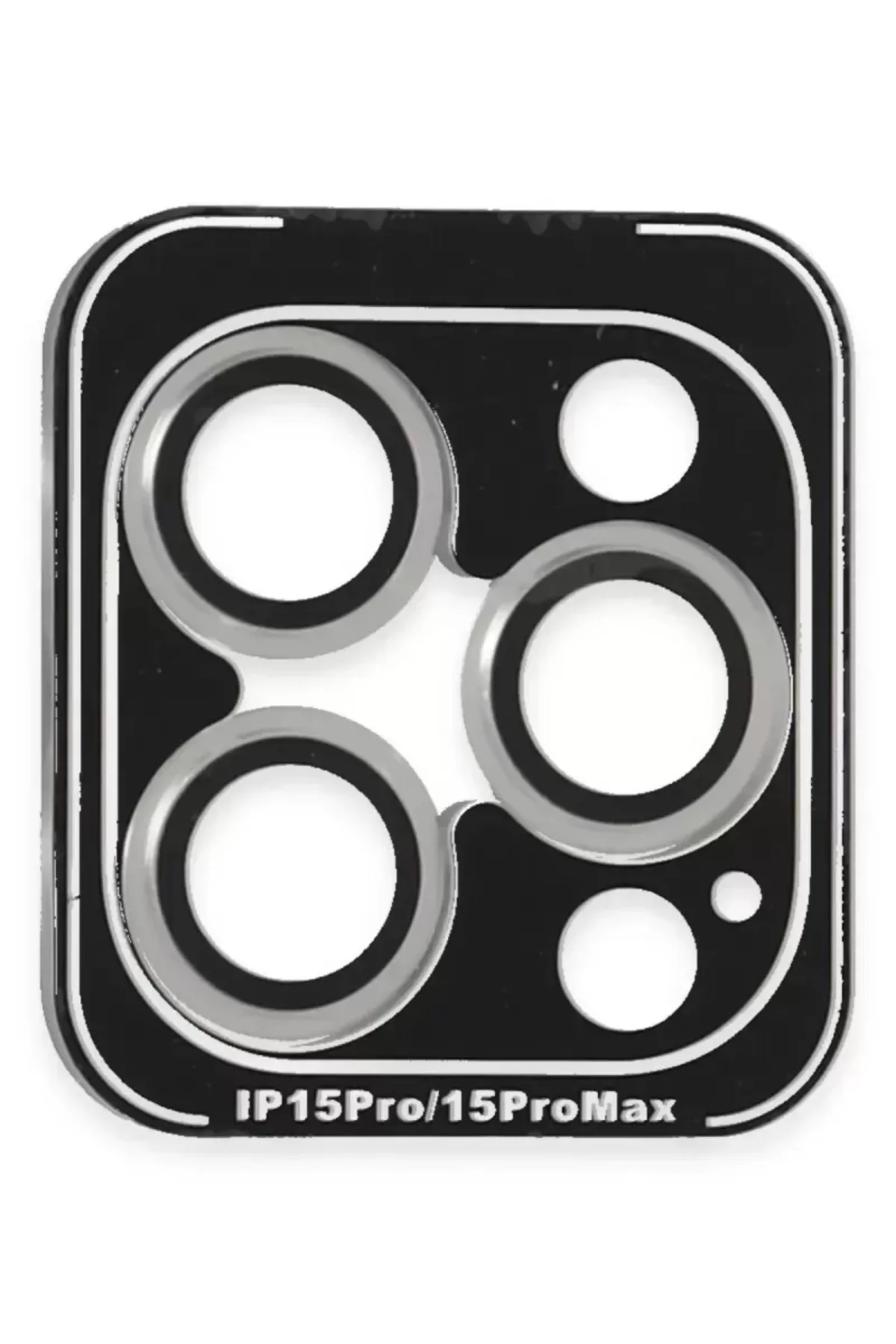 Joko İphone 15 Pro Max Pvd Metal Kamera Lens - Gümüş