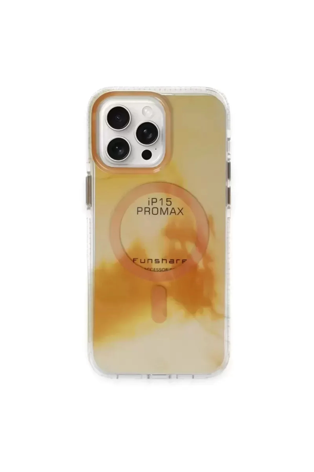 Joko İphone 15 Pro Max Phantom Magsafe Kapak - Gold