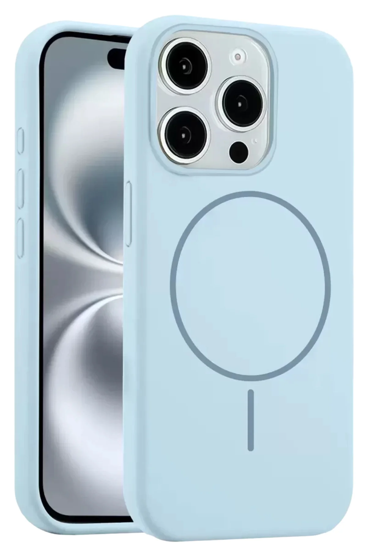 Joko İphone 15 Pro Max Kılıf Jully Magsafe Kapak - Mavi