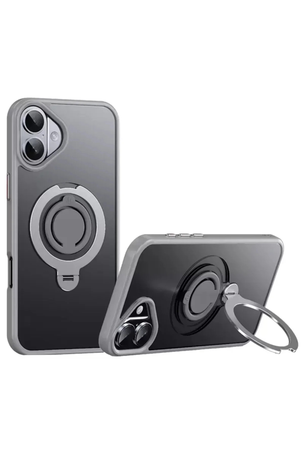 Joko İphone 16 Plus Avatar 360 Dönen Magsafe Kapak - Titan Gri