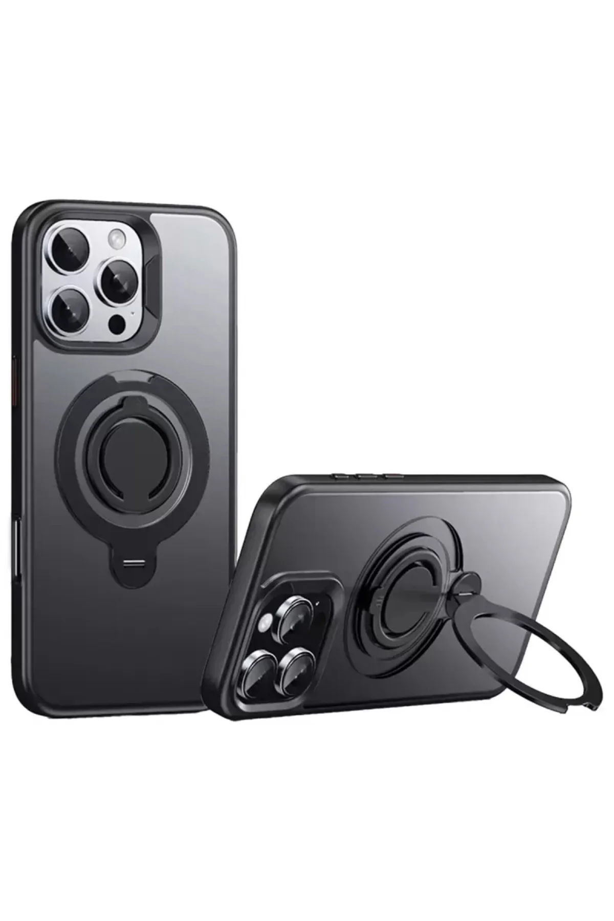 Joko İphone 16 Pro Avatar 360 Dönen Magsafe Kapak - Siyah