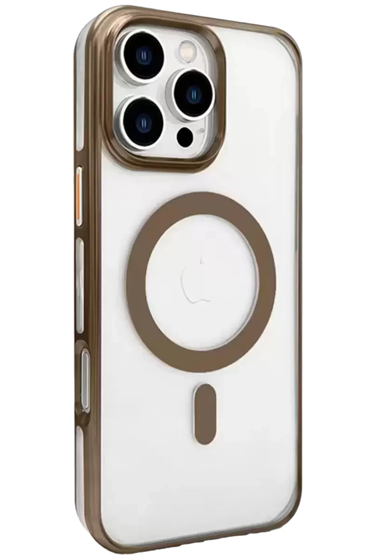Joko İphone 16 Pro Gleam Pc Sert Magsafe Kılıf - Kahverengi