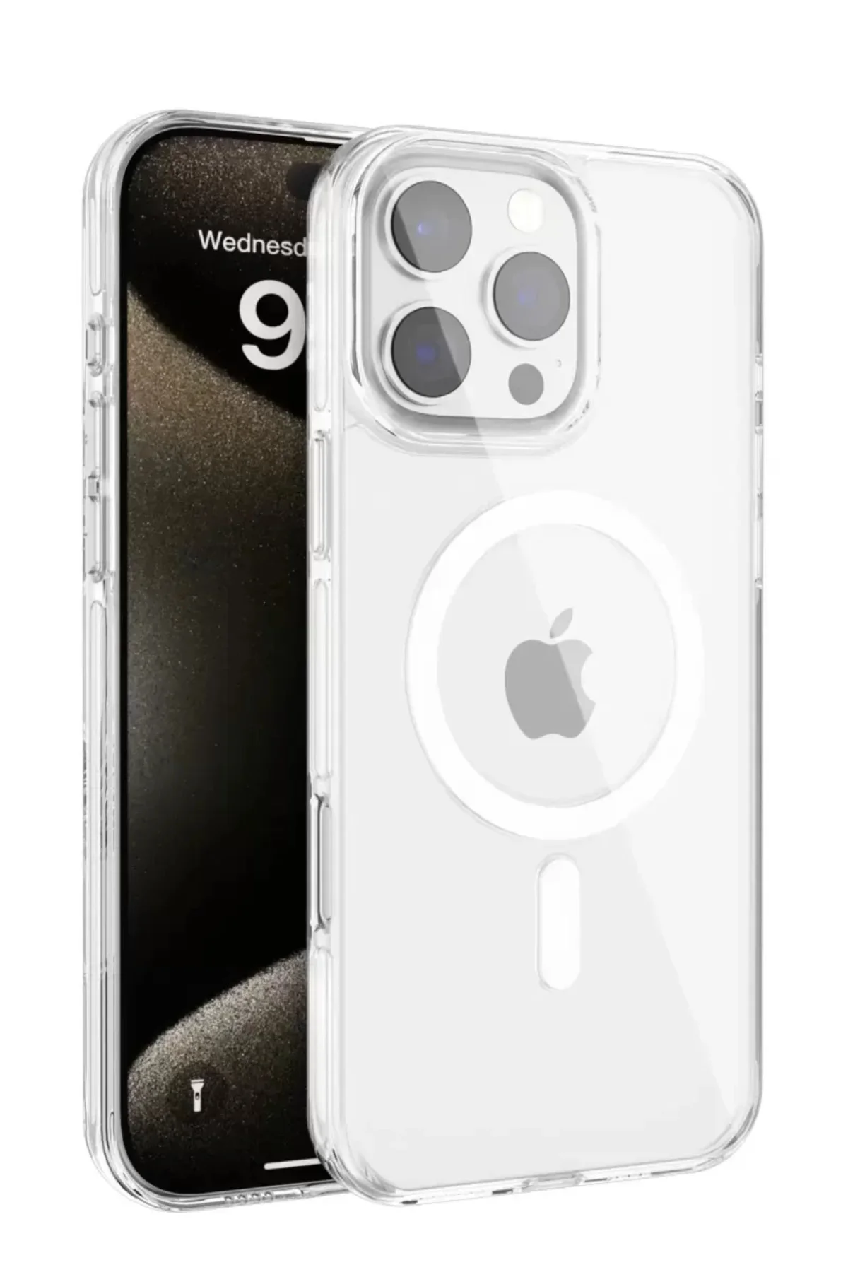 Joko İphone 16 Pro Gleam Pc Sert Magsafe Kılıf - Şeffaf