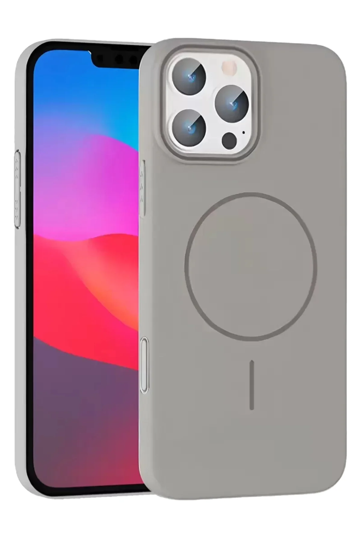 Joko İphone 16 Pro Max Broş Magsafe Kapak - Titan Gri