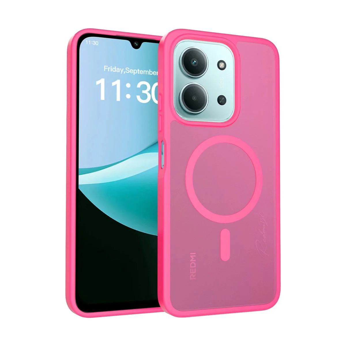 Joko Jota MagSafe Kılıf - Xiaomi Redmi 15C 4G ile Uyumlu Rose | Çift Katmanlı Koruma Joko Jota MagSafe Kılıf - Xiaomi Redmi 15C 4G ile Uyumlu Rose | Çift Katmanlı Koruma