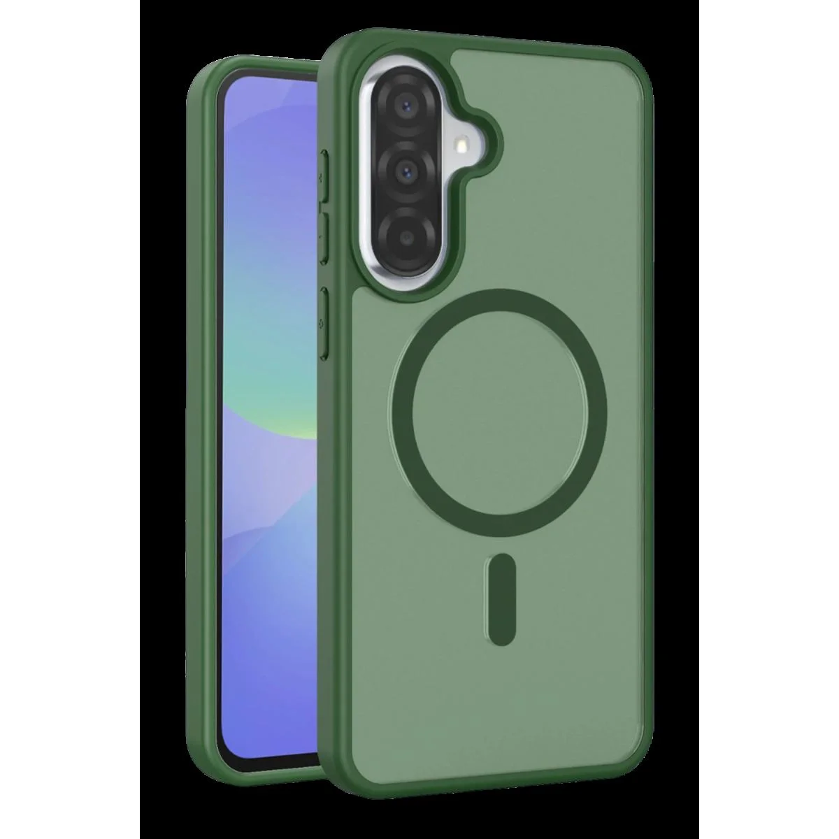 Joko Jota MagSafe Kılıf - Samsung Galaxy A27 5G ile Uyumlu, Koyu Yeşil Premium Silikon Joko Jota MagSafe Kılıf - Samsung Galaxy A27 5G ile Uyumlu, Koyu Yeşil Premium Silikon