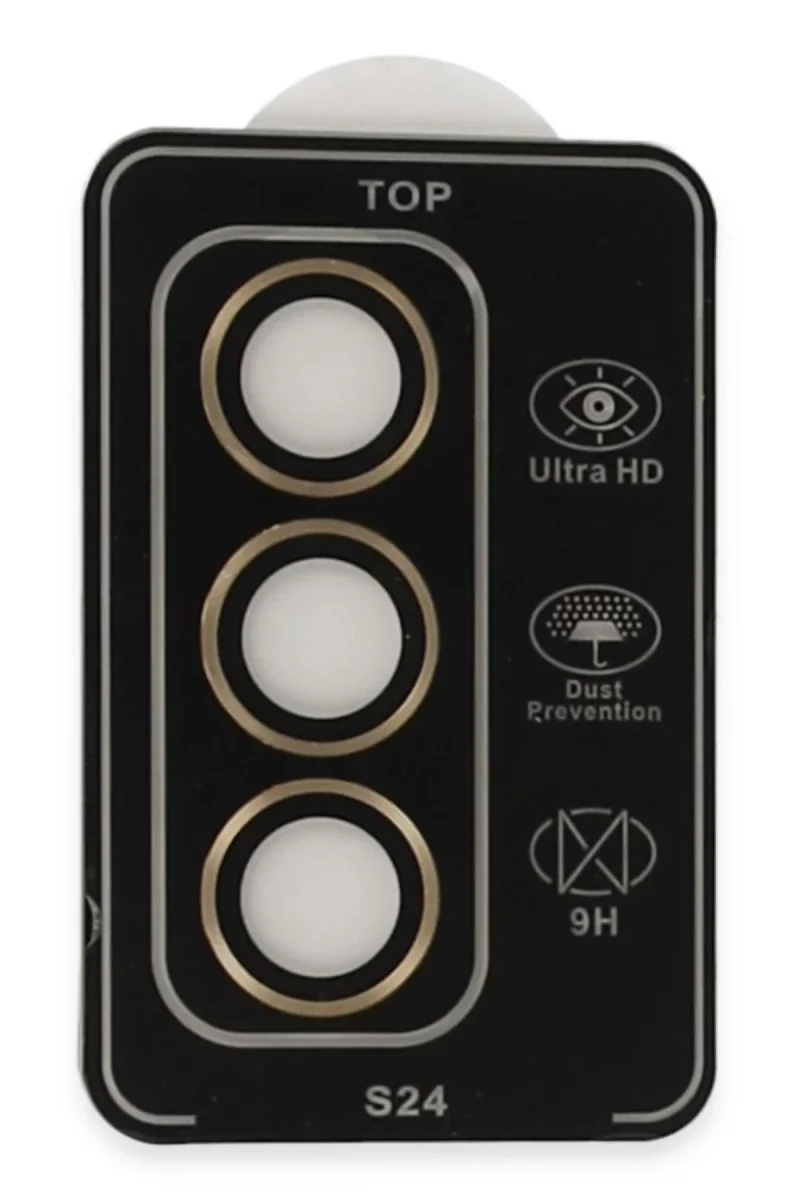 Joko Samsung Galaxy S24 PVD Metal Kamera Lens - Gold