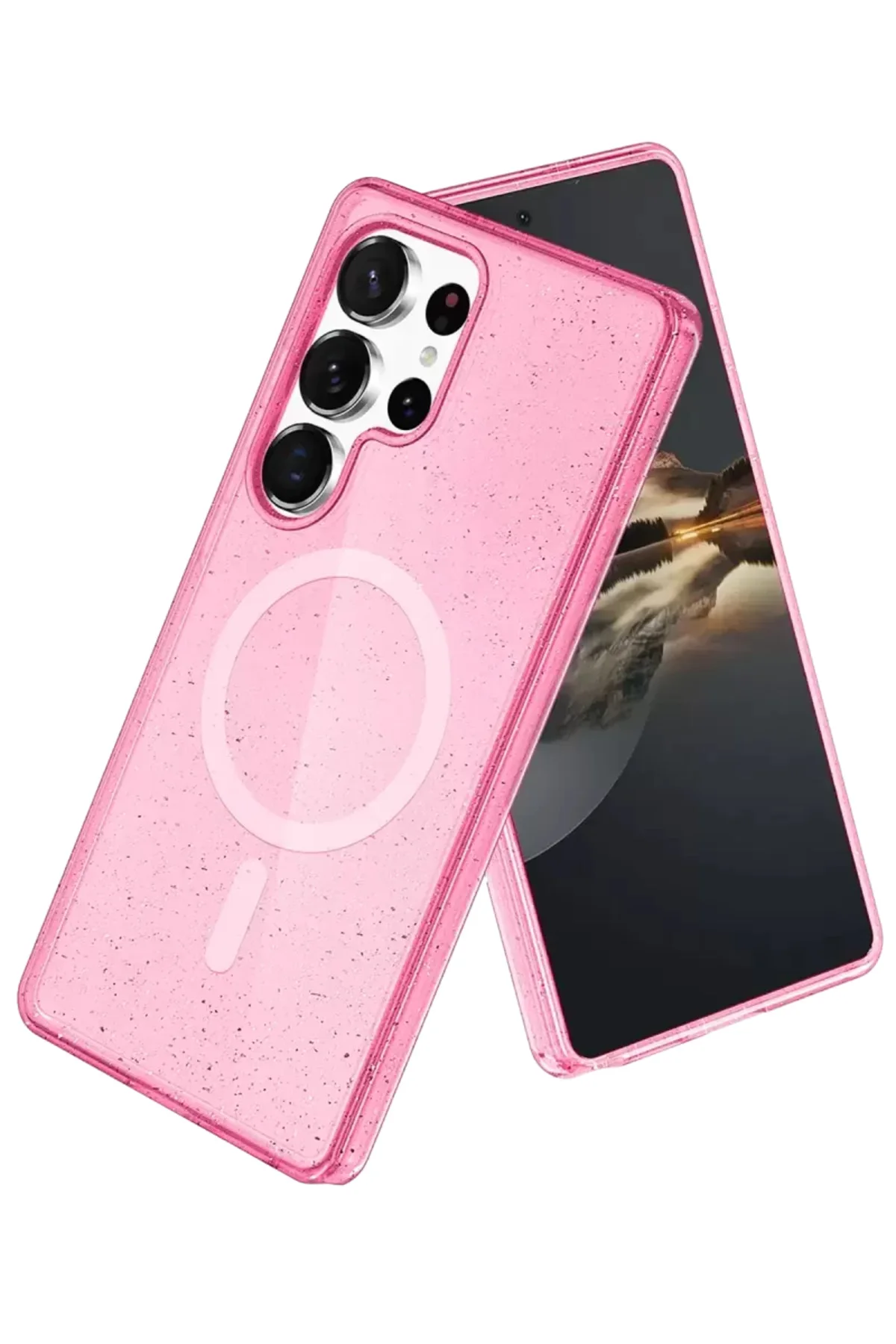 Joko Samsung Galaxy S25 Ultra Star Magsafe Kapak - Pembe