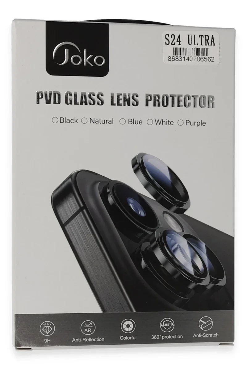 Joko Samsung Galaxy S24 Ultra PVD Metal Kamera Lens - Gold Joko Samsung Galaxy S24 Ultra PVD Metal Kamera Lens - Gold