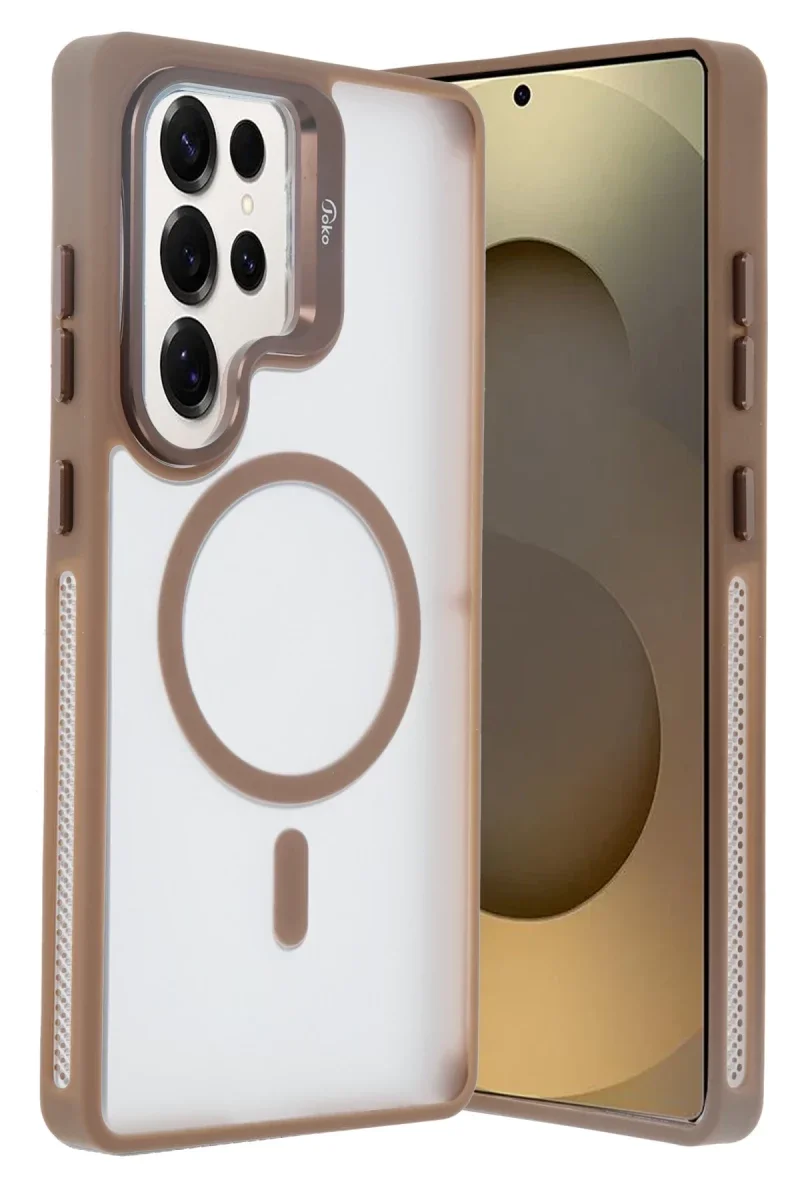 Joko Samsung Galaxy S25 Ultra Flet Lens Magsafe Kapak - Gold Fiyatı, Yorumları ve Özellikleri