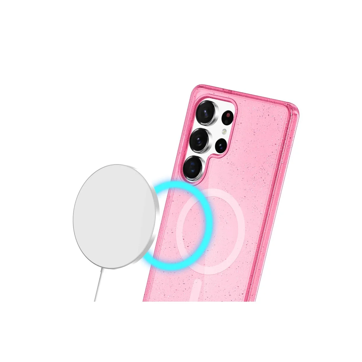 Joko Samsung Galaxy S24 Ultra Kılıf Magsafe Kapak - Pembe Joko Samsung Galaxy S24 Ultra Kılıf Magsafe Kapak - Pembe
