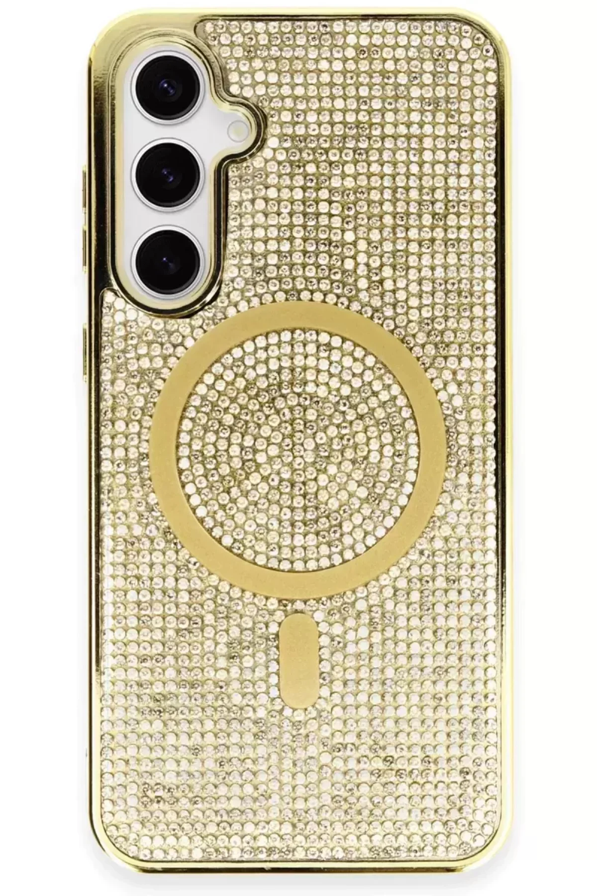 Joko Samsung Galaxy S23 Kılıf Helen Magsafe Kapak - Gold