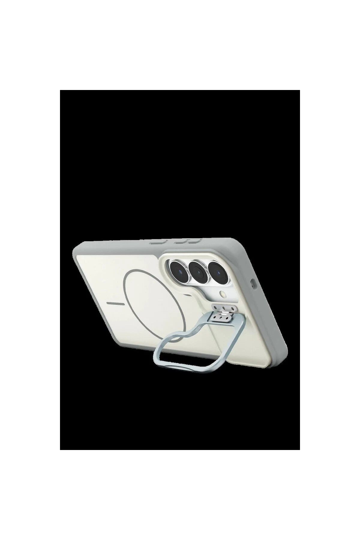 Joko Samsung Galaxy S26 Pale Magsafe Standlı Kapak - Beyaz Joko Samsung Galaxy S26 Pale Magsafe Standlı Kapak - Beyaz