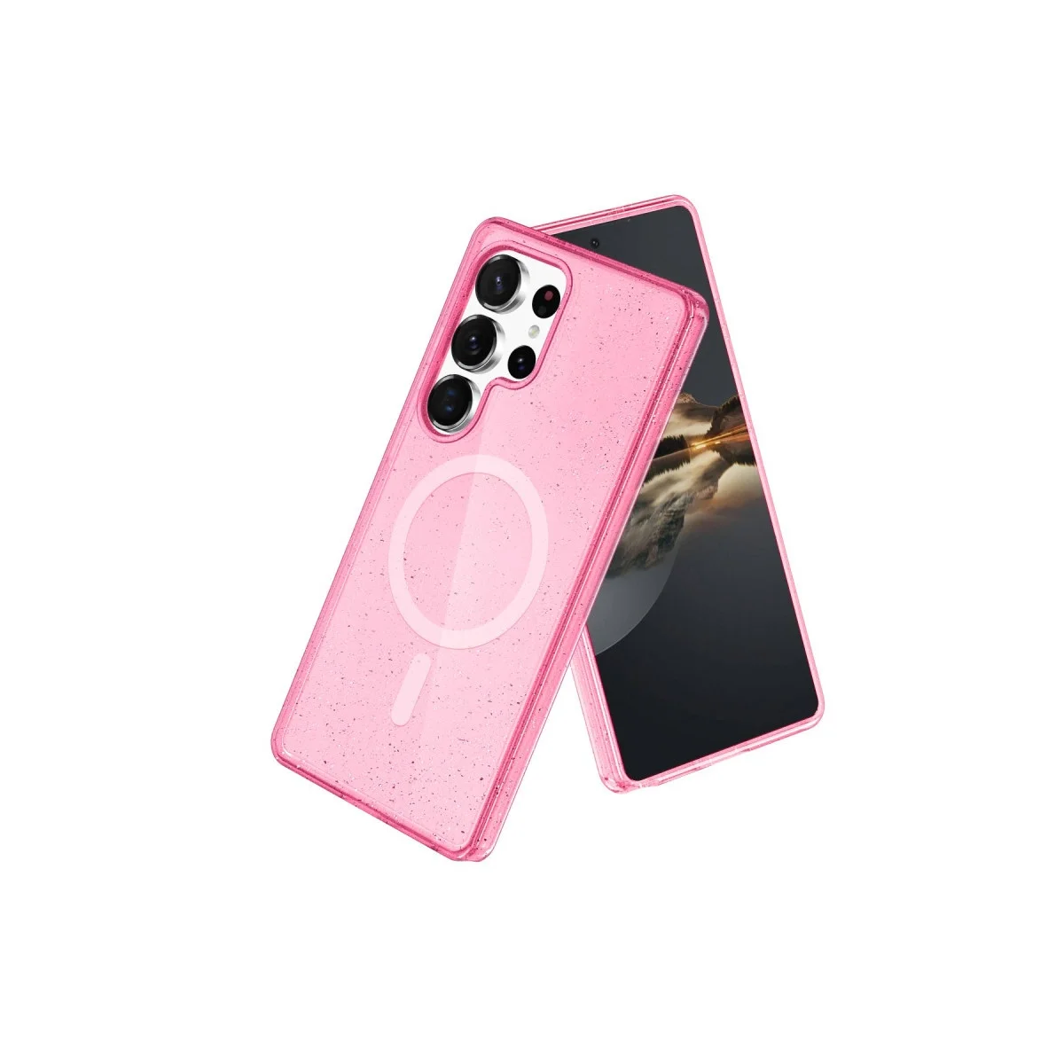 Joko Samsung Galaxy S24 Ultra Kılıf Magsafe Kapak - Pembe Joko Samsung Galaxy S24 Ultra Kılıf Magsafe Kapak - Pembe