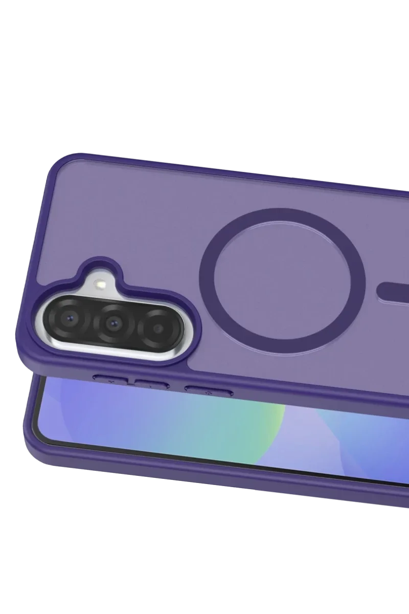 Joko Samsung Galaxy A37 5G Jota Magsafe Kapak - Derin Mor Joko Samsung Galaxy A37 5G Jota Magsafe Kapak - Derin Mor
