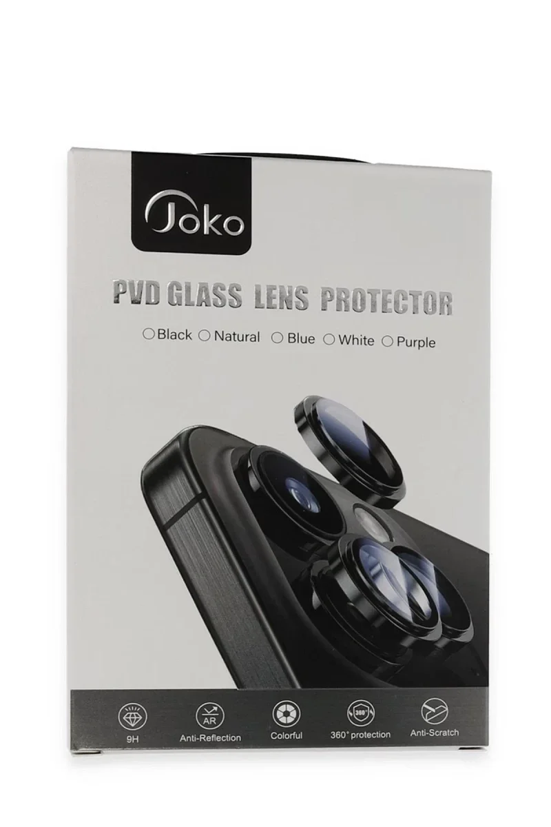 Joko Samsung Galaxy S23 Ultra PVD Metal Kamera Lens - Siyah Joko Samsung Galaxy S23 Ultra PVD Metal Kamera Lens - Siyah