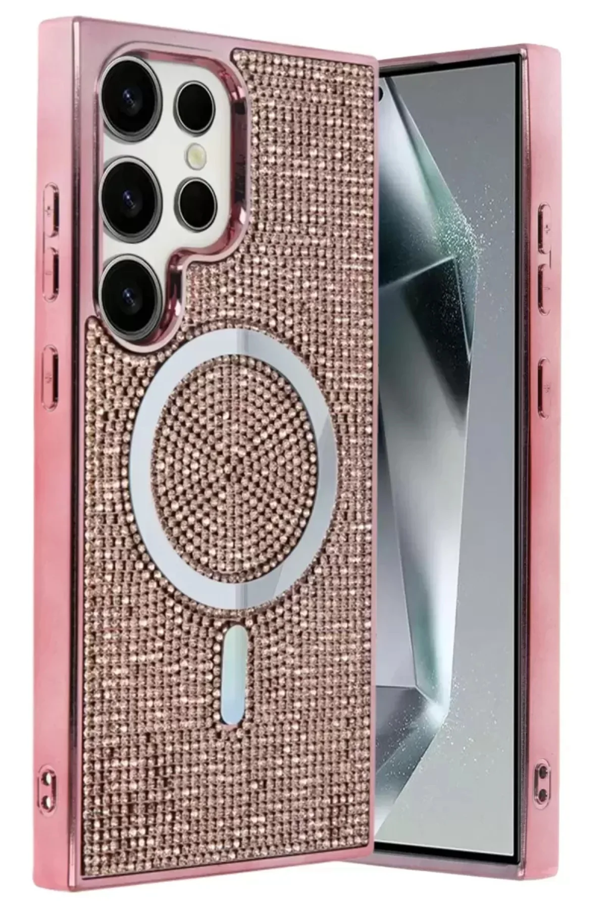 Joko Samsung Galaxy S23 Ultra Helen Magsafe Kapak - Pembe