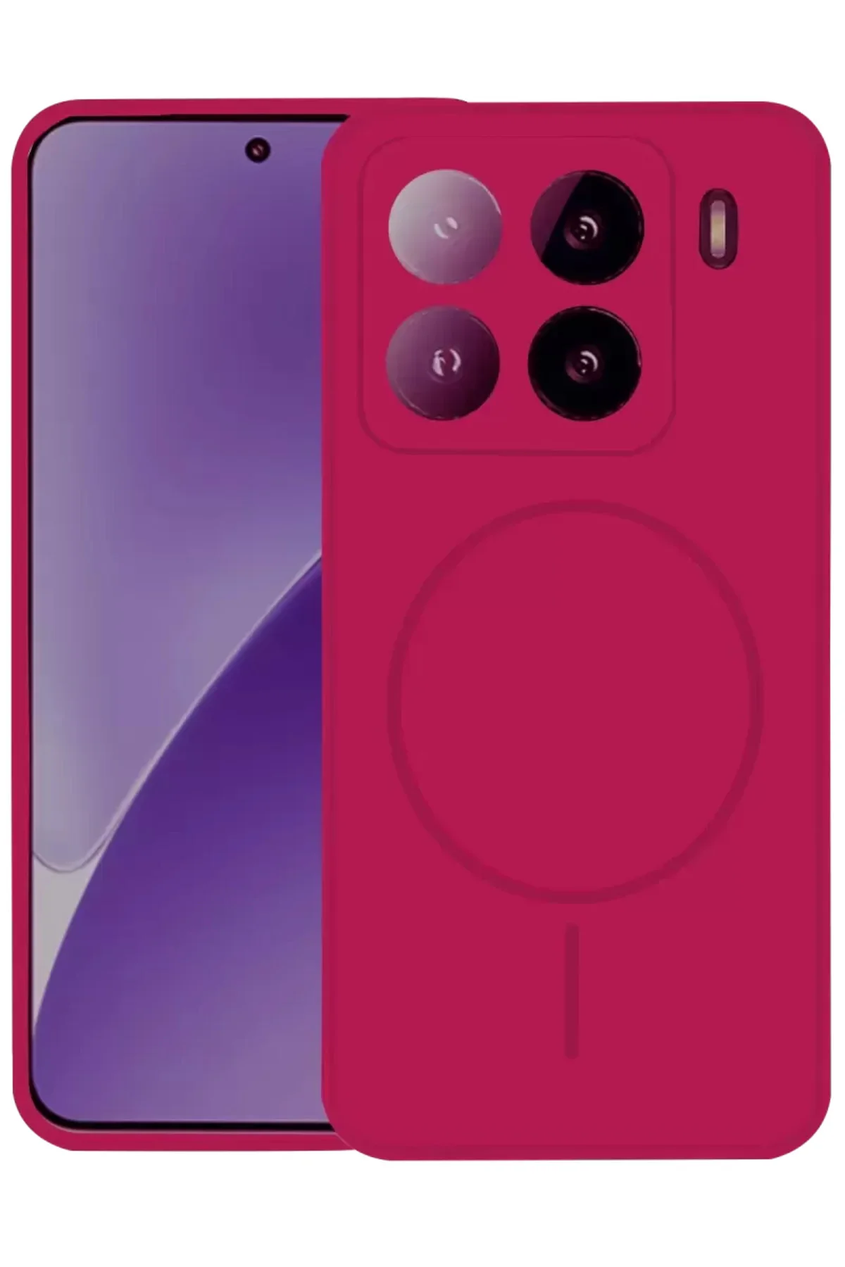 Joko Xiaomi Mi 15 Kılıf Jully Magsafe Kapak - Pembe