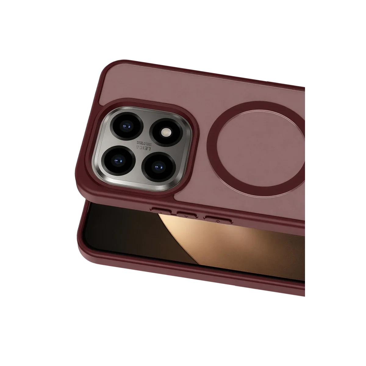 Joko Xiaomi Mi 15t Jota Magsafe Kapak - Bordo Joko Xiaomi Mi 15t Jota Magsafe Kapak - Bordo