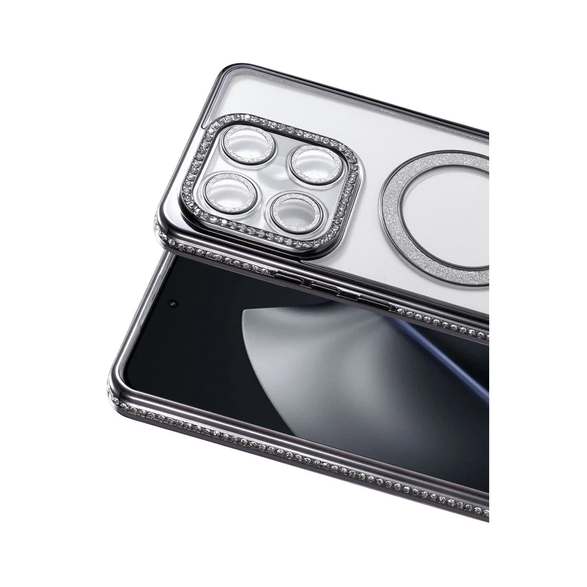 Joko Xiaomi Mi 15t Pro Joke Simli Magneticsafe Kılıf - Siyah Joko Xiaomi Mi 15t Pro Joke Simli Magneticsafe Kılıf - Siyah