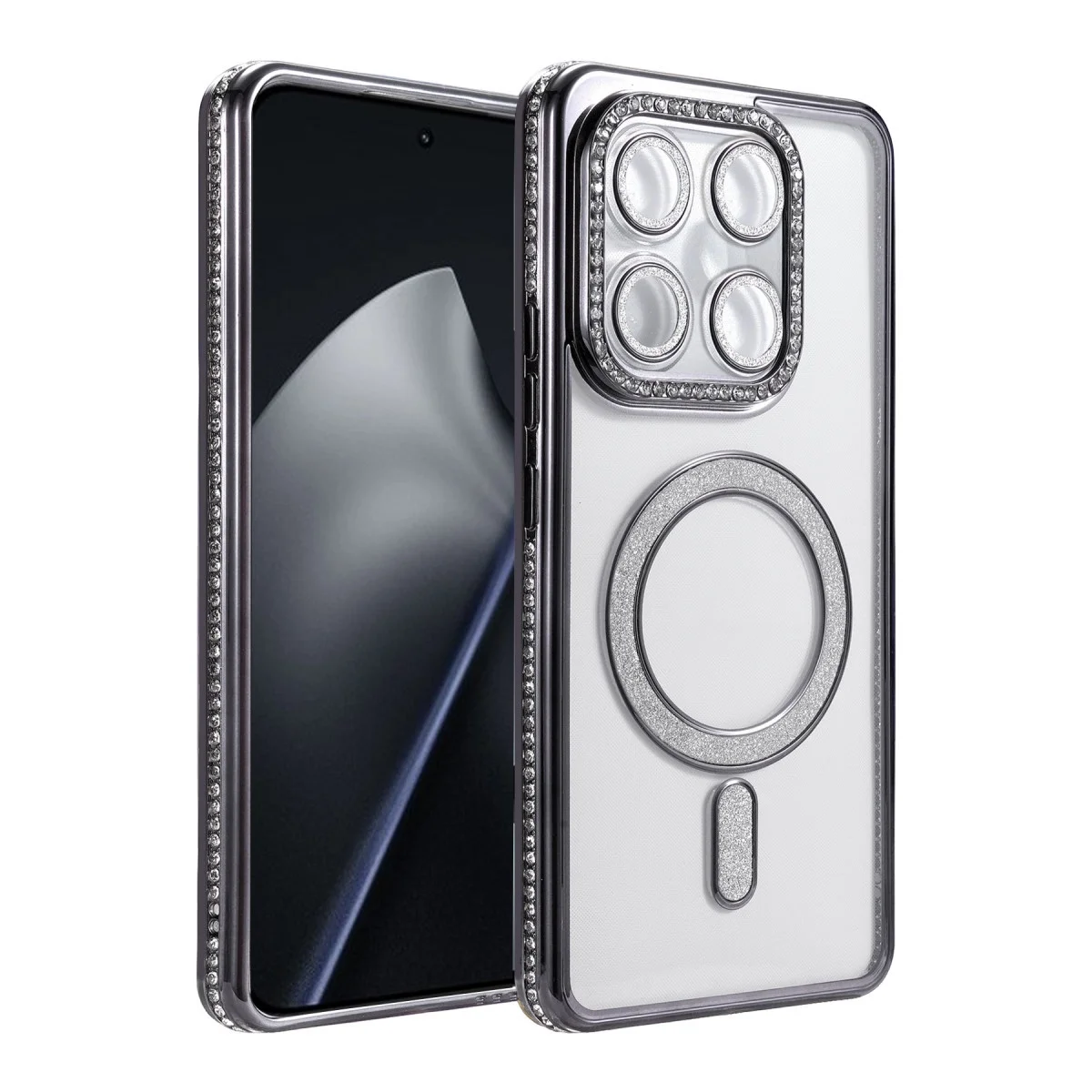 Joko Xiaomi Mi 15t Pro Joke Simli Magneticsafe Kılıf - Siyah Joko Xiaomi Mi 15t Pro Joke Simli Magneticsafe Kılıf - Siyah