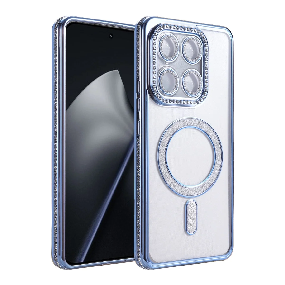 Joko Xiaomi Mi 15t Pro Joke Simli Magneticsafe Kılıf - Mavi Joko Xiaomi Mi 15t Pro Joke Simli Magneticsafe Kılıf - Mavi