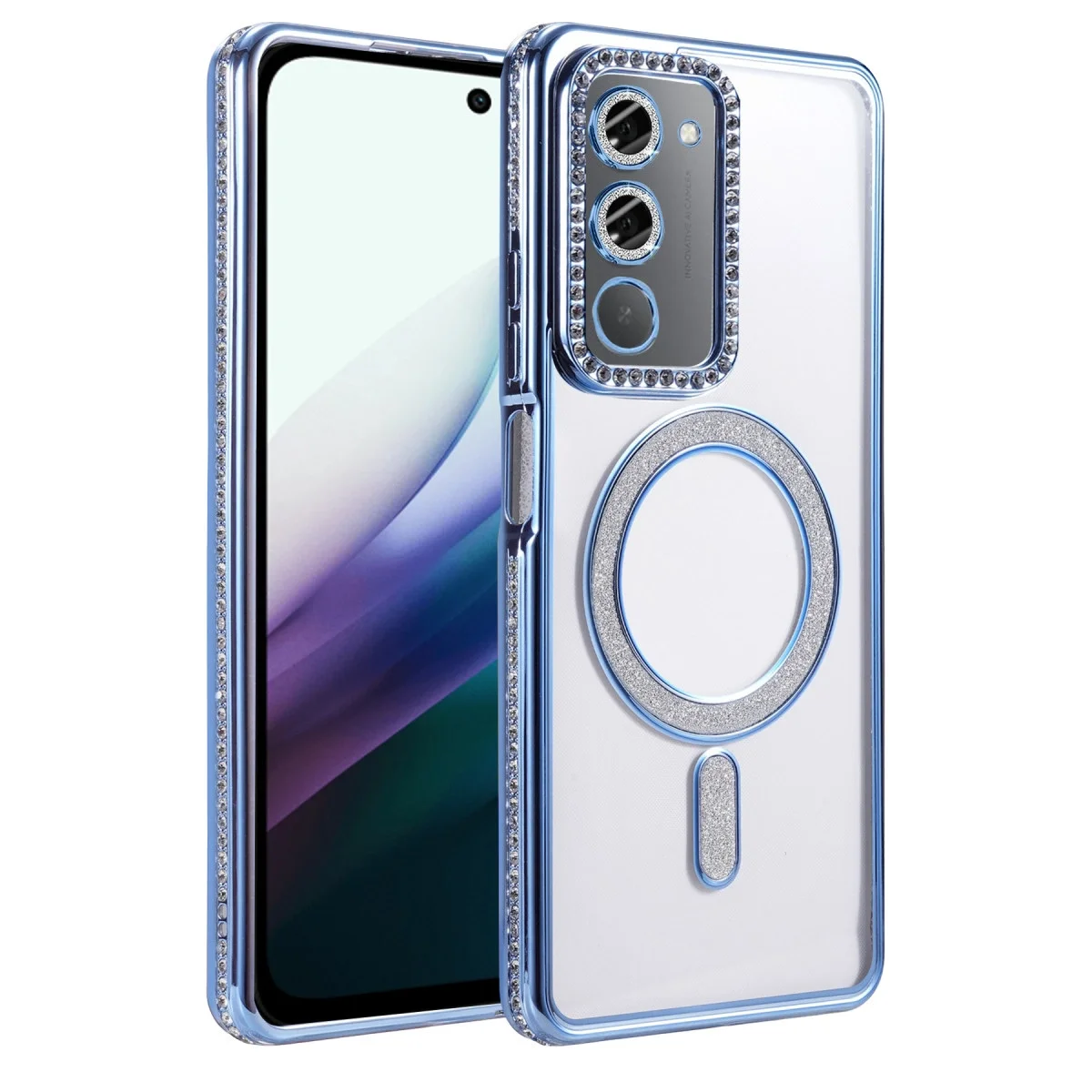Joko Xiaomi Redmi 15 4g Joke Simli Magneticsafe Kılıf - Mavi Joko Xiaomi Redmi 15 4g Joke Simli Magneticsafe Kılıf - Mavi