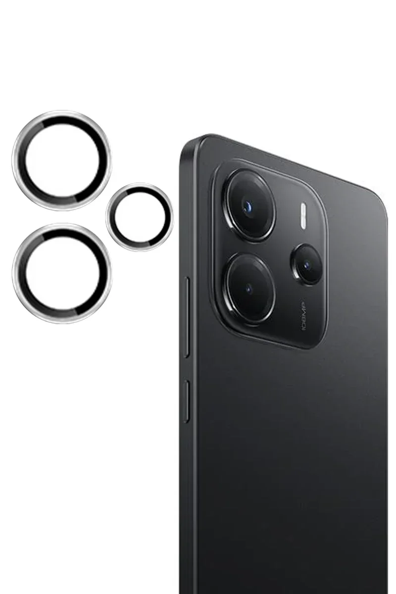 Joko Xiaomi Redmi Note 14 4G PVD Metal Kamera Lens - Gümüş Joko Xiaomi Redmi Note 14 4G PVD Metal Kamera Lens - Gümüş