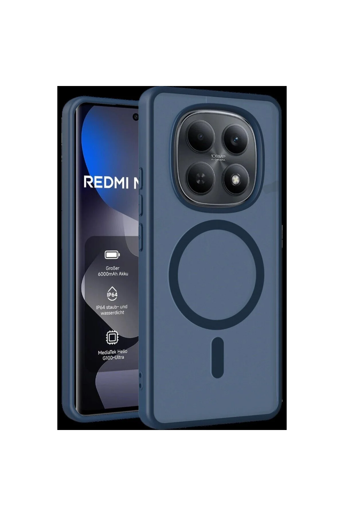 Joko Xiaomi Redmi Note 15 Pro 4g Jota Magsafe Kapak - Lacivert Joko Xiaomi Redmi Note 15 Pro 4g Jota Magsafe Kapak - Lacivert