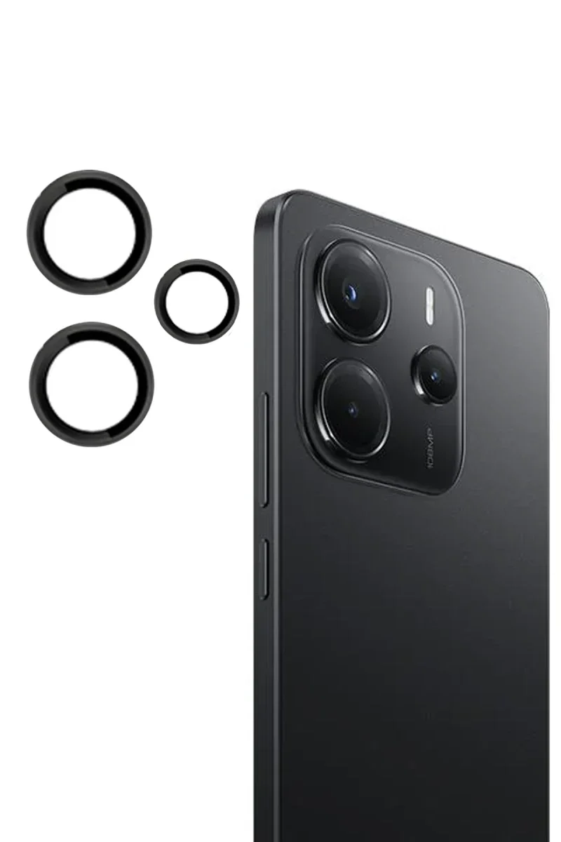 Joko Xiaomi Redmi Note 14 4G PVD Metal Kamera Lens - Siyah Joko Xiaomi Redmi Note 14 4G PVD Metal Kamera Lens - Siyah