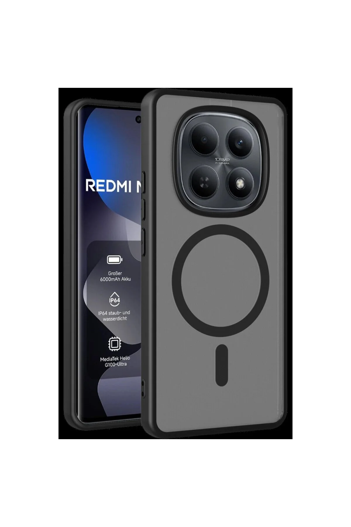 Joko Xiaomi Redmi Note 15 Pro 4g Jota Magsafe Kapak - Siyah Joko Xiaomi Redmi Note 15 Pro 4g Jota Magsafe Kapak - Siyah