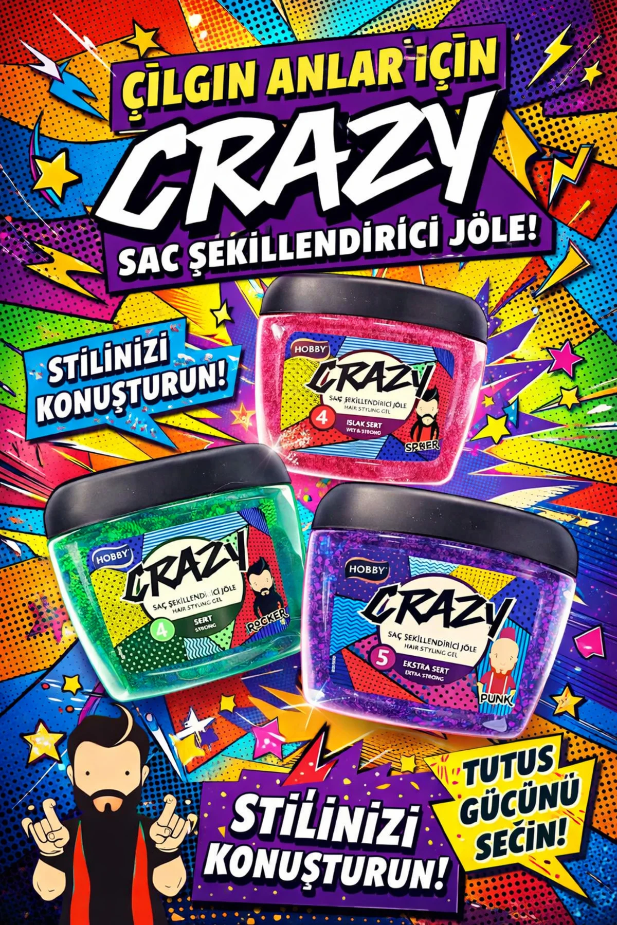 Jöle Crazy Sert 700 Ml