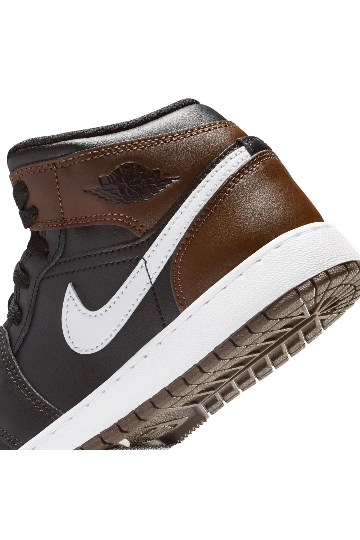 Jordan 1 Mid Gs Kahverengi Basketbol Ayakkabısı