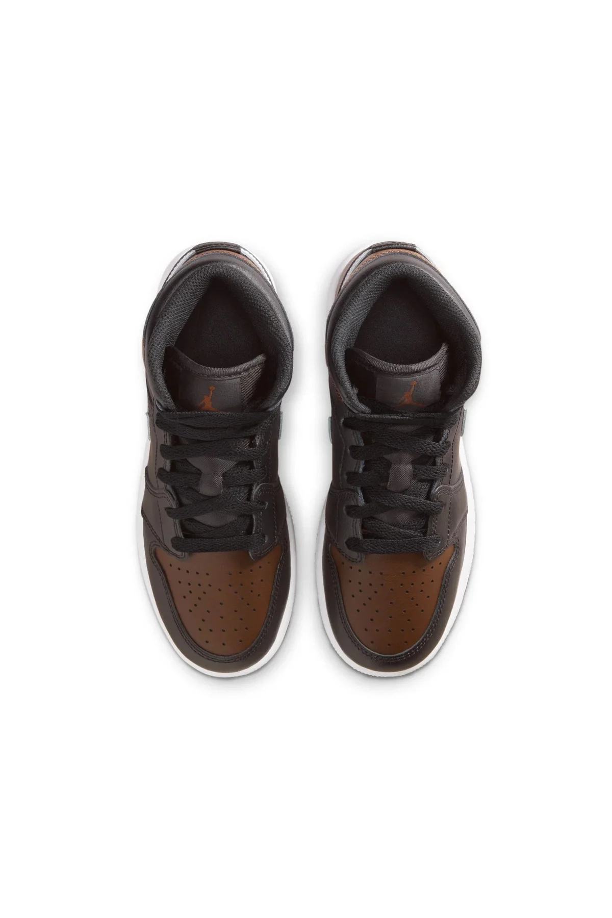 Jordan 1 Mid Gs Kahverengi Basketbol Ayakkabısı