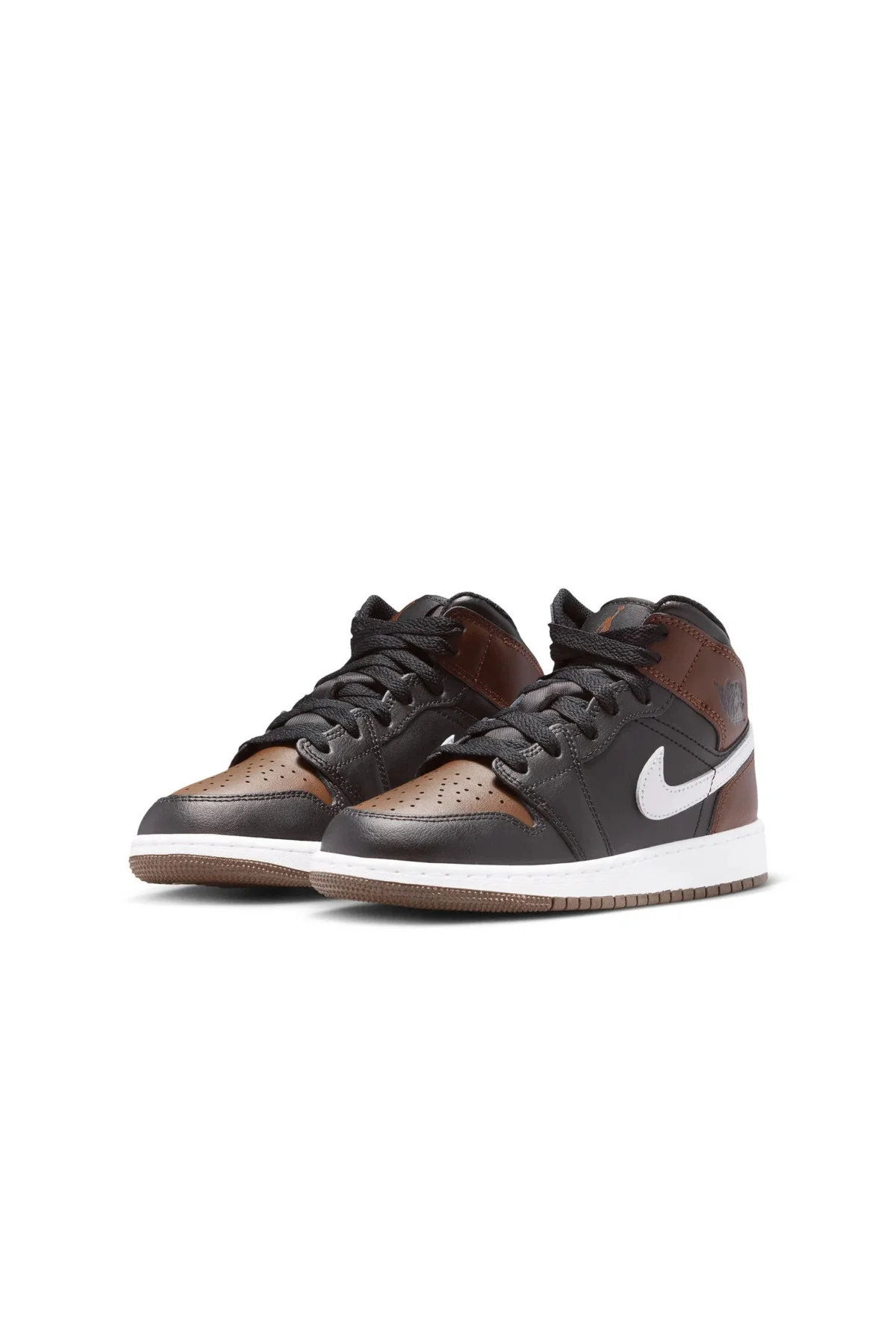 Jordan 1 Mid Gs Kahverengi Basketbol Ayakkabısı